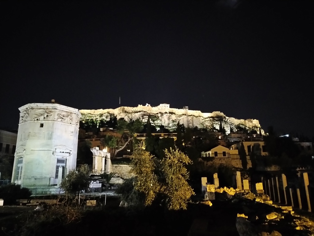 Under the stars in Athens