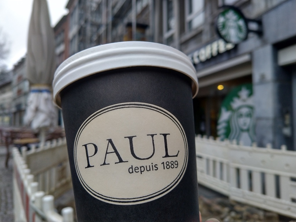 Seeing PAUL and Starbucks